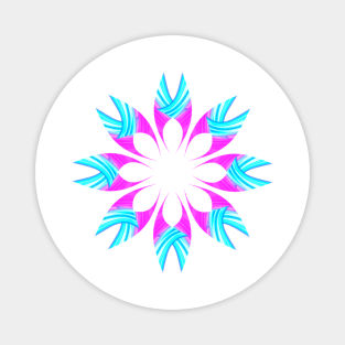 Crystal flower Magnet